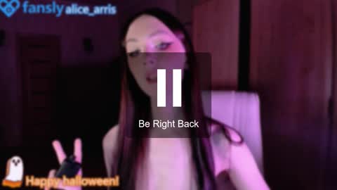 Alice Aris online show from October 31, 5:54 pm