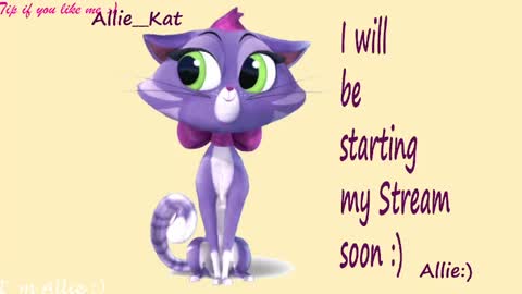 Allie online show from May 16, 2:16 pm