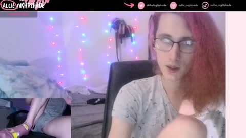 Allie Nightshade online show from December 27, 9:43 pm