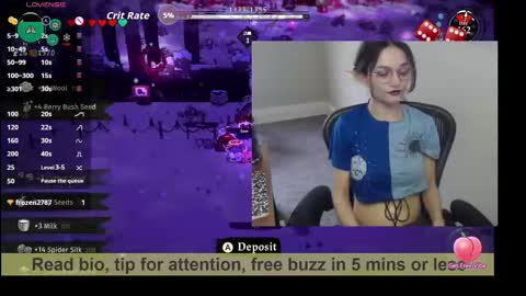 Bex Black online show from February 22, 1:58 pm