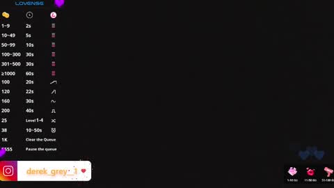 derek grey online show from April 9, 6:36 pm