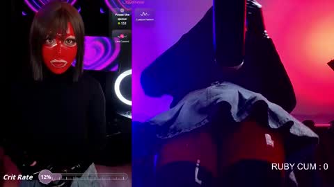 Latex Ruby online show from February 23, 3:20 am