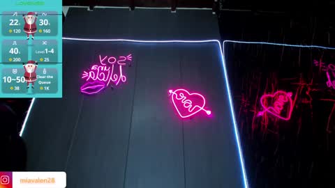 Miaa valentinaaa online show from January 25, 12:59 am