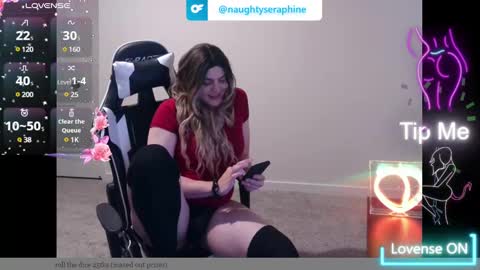 NaughtySeraphine online show from February 1, 12:26 pm