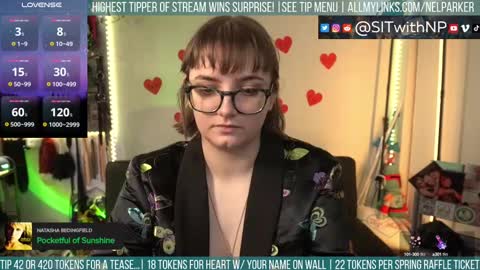 Nel Parker online show from February 16, 3:58 am