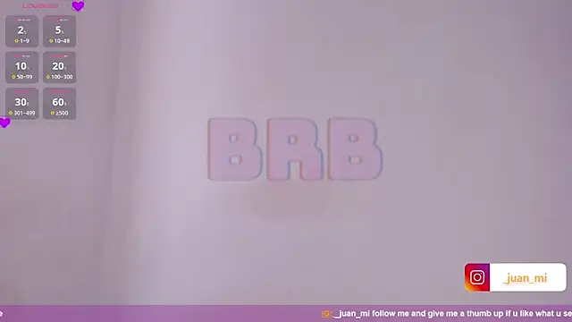 juanmiss online show from September 16, 11:26 am