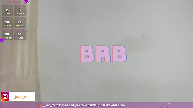 juanmiss online show from September 29, 11:10 am