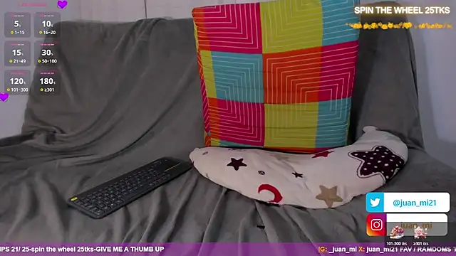 juanmiss online show from November 26, 1:19 am