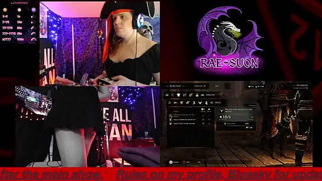 Rae-Suon online show from October 12, 2:58 am