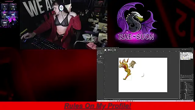 Rae-Suon online show from November 28, 4:14 am