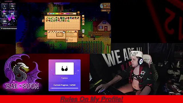 Rae-Suon online show from December 21, 5:24 am