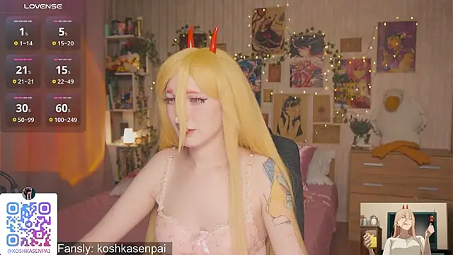 koshkasenpai online show from November 22, 3:47 pm