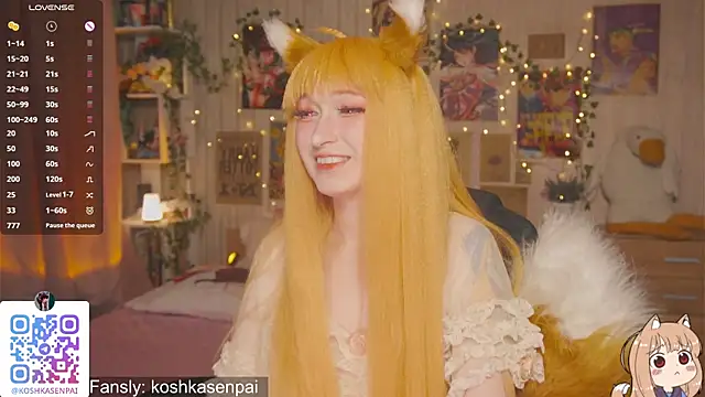 koshkasenpai online show from November 26, 4:09 pm