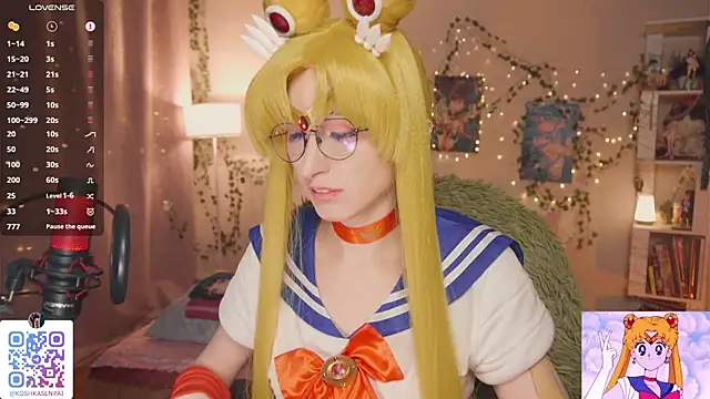 koshkasenpai online show from April 12, 7:45 am