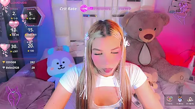 Aileen 18 online show from November 16, 7:35 pm