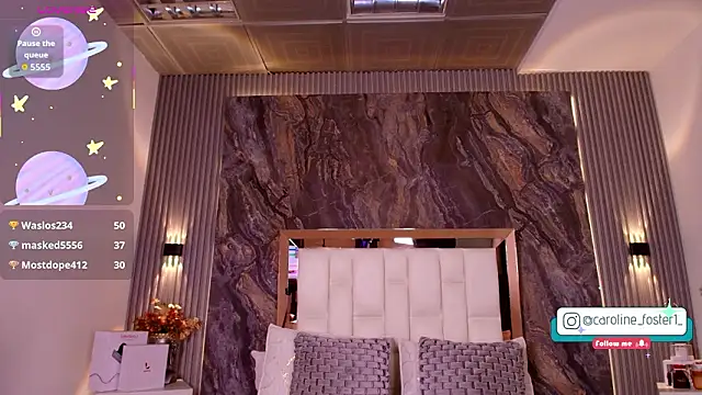 Caroline foster1 online show from February 11, 2:47 pm