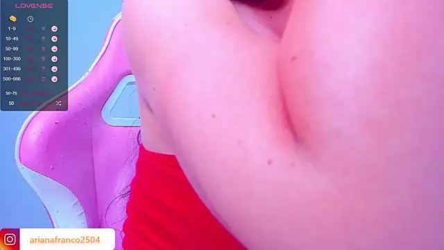 Ariana f online show from October 22, 1:40 am