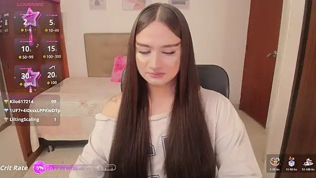 Miley Baker online show from October 25, 4:57 pm