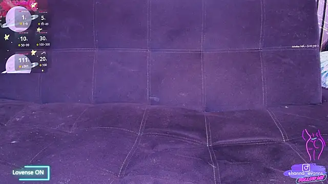 Hanna Evaanss online show from March 7, 8:48 pm